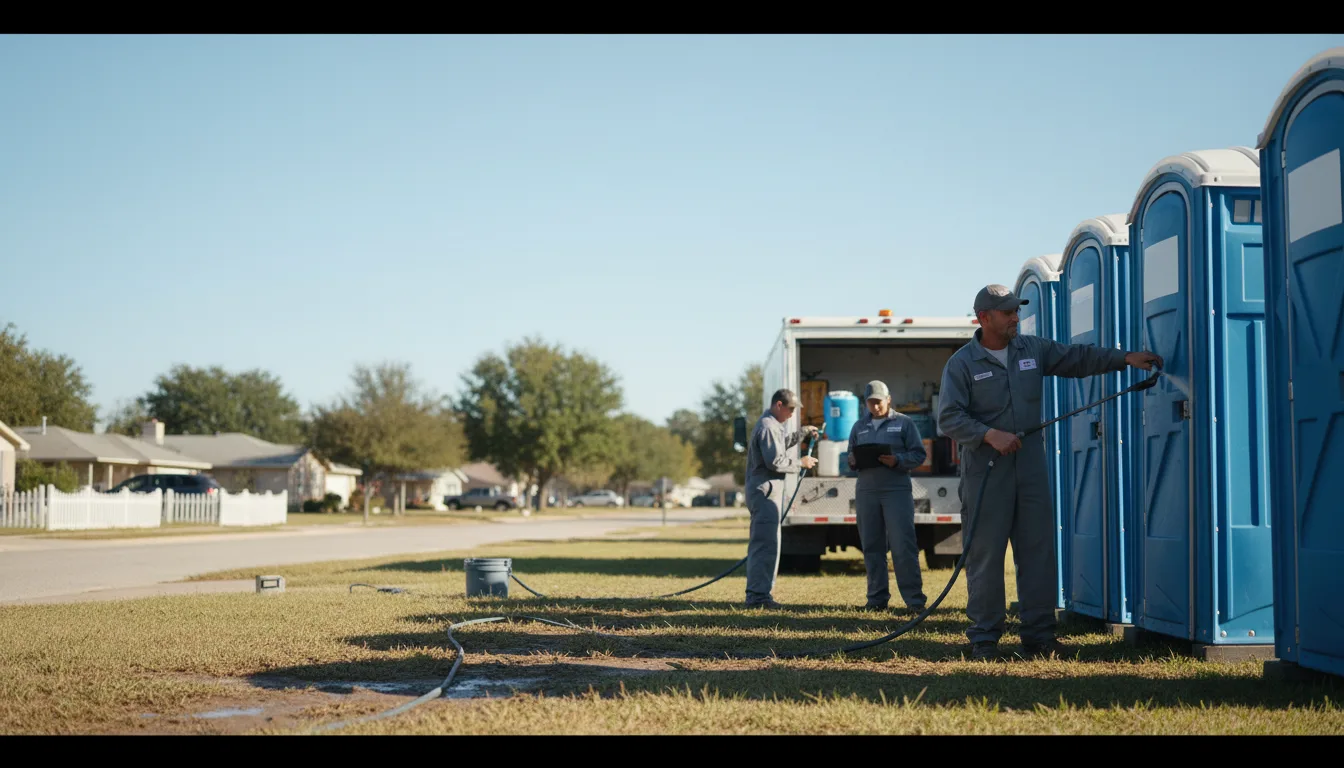 Long-Term Portable Toilet Rental in Brackettville, TX near me